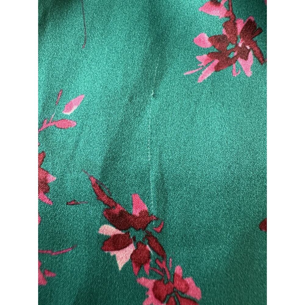 Cami Nyc Silk Top Racerback Lagoon Floral Anthropologie S - Picture 12 of 12